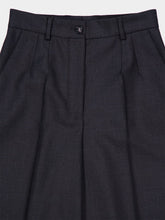 Dolce & Gabbana Grey Wool Palazzo Pants