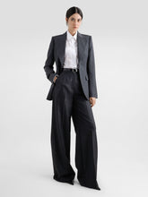 Dolce & Gabbana Grey Wool Palazzo Pants