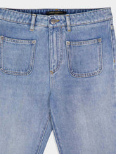Dolce & Gabbana Light Blue Tapered Leg Denim Jeans