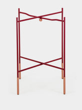 La DoubleJ Bordeaux Metal Foldable Tray Stand