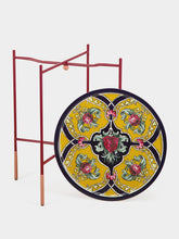 La DoubleJ Bordeaux Metal Foldable Tray Stand