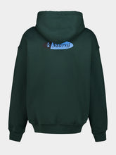 Marni Dragon Green Cotton Hooded Sweatshirt