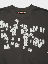 Marni Grey Cotton Sweatshirt with Marni Caos Logo