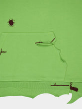 Marni Distressed Green Cotton Sweatshirt