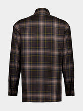Fendi Brown Tartan Wool Jacket