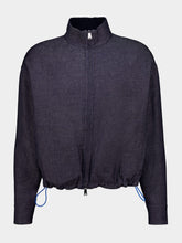 Fendi Dark Blue Reversible Denim Blouson