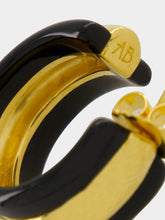 Aurélie Bidermann Black Nazca Earrings