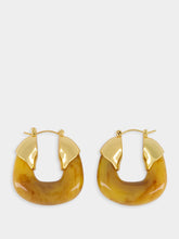 Lizzie Fortunato Mocha Mini Organic Hoops