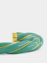 Aurélie Bidermann Diana Lime Green Bangle