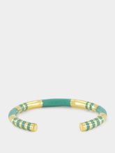 Aurélie Bidermann Linden Green Positano Bangle