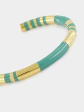 Aurélie Bidermann Linden Green Positano Bangle