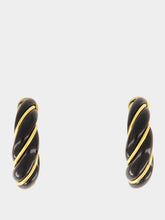 Aurélie Bidermann Diana Black Earrings