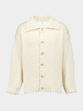 Commas Oversized Wool Cardigan