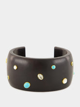 Lizzie Fortunato Cara Cuff in Dotted Acacia Wood