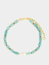 Lizzie Fortunato Curio Necklace in Amazonite