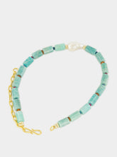 Lizzie Fortunato Curio Necklace in Amazonite