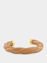 Aurélie Bidermann Cappuccino Twisted Diana Bangle