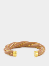 Aurélie Bidermann Cappuccino Twisted Diana Bangle
