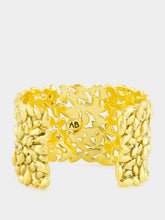 Aurélie Bidermann Gold Difenda Cuff Bracelet