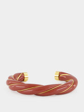 Aurélie Bidermann Diana Brown Twisted Bangle