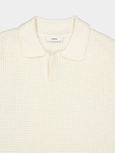 Commas Off-White Wool Cashmere Collared Sweater