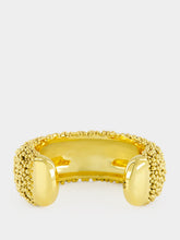 Aurélie Bidermann Makoma Gold Granulated Cuff