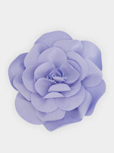Paula Blue Handmade Flower Brooch