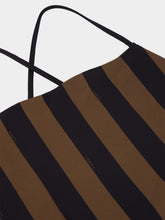 Fendi Brown Lycra® Reversible Swimsuit