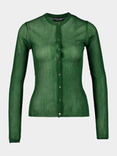 Green Buttoned Cardigan