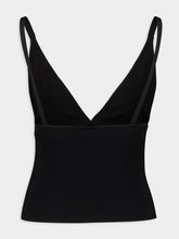 Dolce & Gabbana Black Viscose-Knit Vest Top