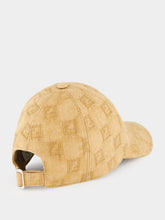 Fendi Brown FF Canvas Baseball Cap