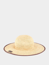Fendi Beige Raffia Hat
