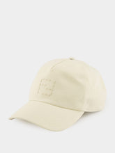 Fendi White Canvas Baseball Cap