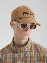 Fendi Beige Cotton Baseball Cap