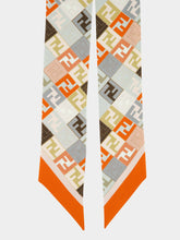 Fendi Orange Silk Wrappy