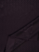 Fendi Dark Purple FF Jacquard Shawl