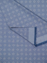 Fendi Blue FF Silk and Wool Shawl