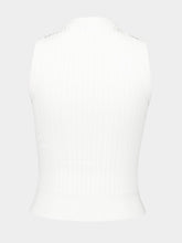 Dolce & Gabbana Ribbed Stretch Viscose Vest Top