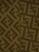 Fendi Green Cashmere Scarf