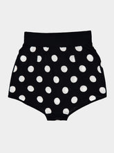 Dolce & Gabbana Polka-Dot Wool and Silk High-Waisted Panties