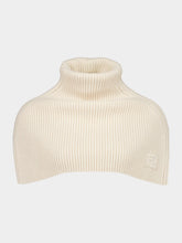 Fendi Off-White Wool Cashmere Cape