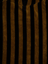 Fendi Brown Pequin Poncho