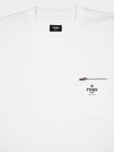 Fendi White Cotton T-Shirt