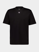 Fendi Black Oversized T-Shirt with FF Detail
