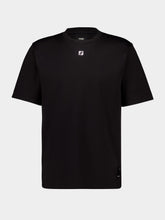 Fendi Black Oversized T-Shirt with FF Detail