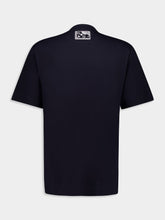 Fendi Dark Blue T-Shirt with Bandana Pocket