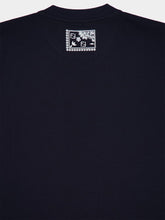 Fendi Dark Blue T-Shirt with Bandana Pocket