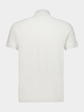 White Cotton Piqué Polo Shirt