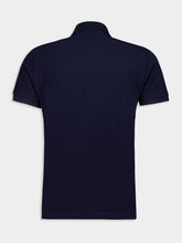 Fendi Navy Blue Cotton Piqué Polo Shirt