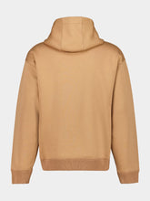 Fendi Camel Hooded Sweatshirt with FF Lining